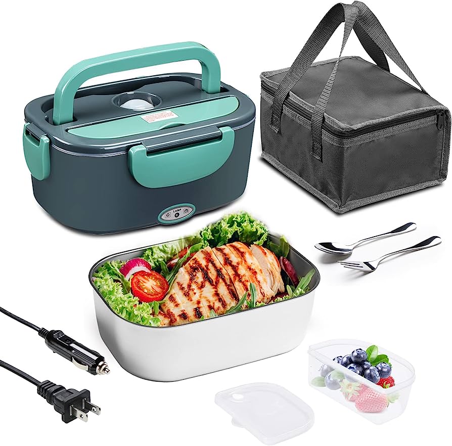ELECTRIC HEATED LUNCH BOX ⚡🍱